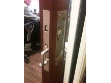 Mortise Pocket Door Lock Installation