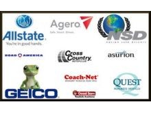 Service provider for major auto roadside service groups